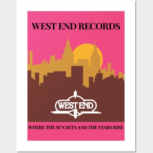 West End Records Posters and Art